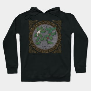 Celtic Tree Calendar - Holly Hoodie